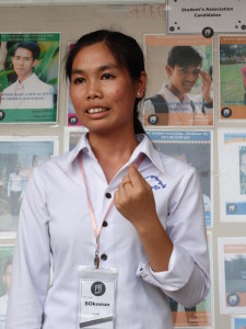 Sokoeun Loeun, first year candidate