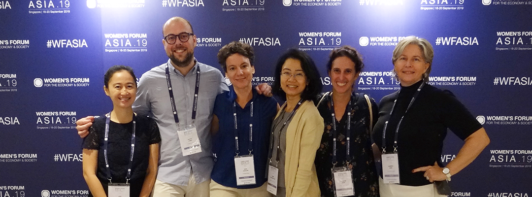Passerelles numériques at the Women’s Forum Asia